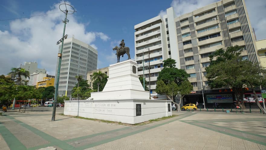 Calles de barranquilla - Paseo Bolivar 